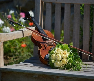 The French violinist Alexis Roussine at the Artissimo! festival