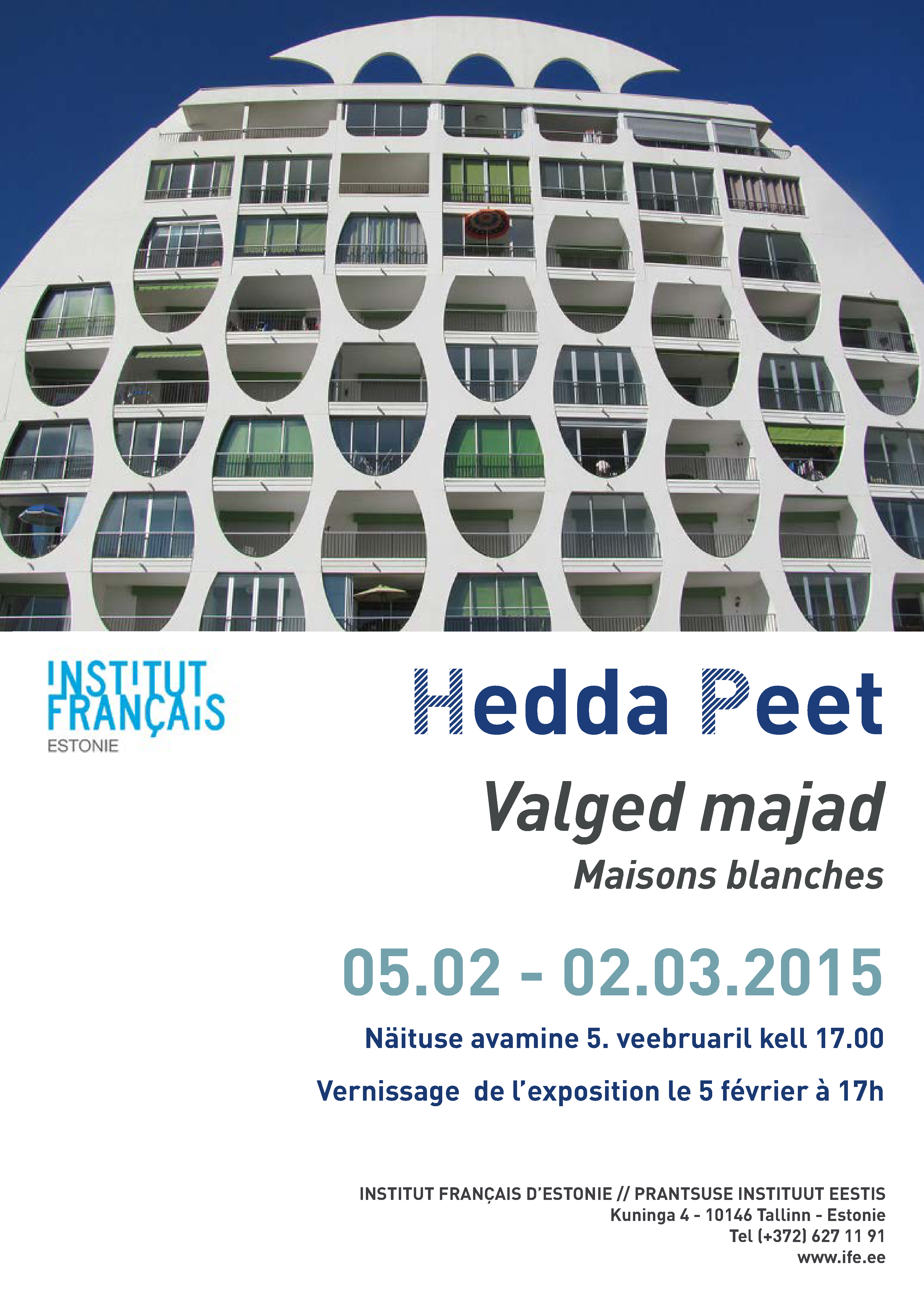 Expo // Hedda Peet // « Maisons blanches » // 05.02 – 02.03.2015