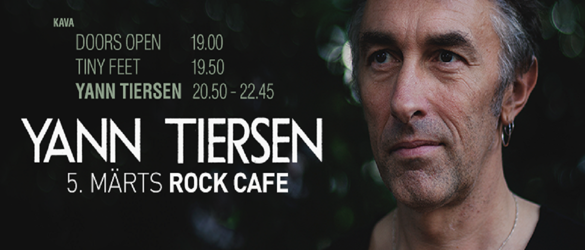 Yann Tiersen en concert à Tallinn // 05.03 à 21h // Rock Cafe