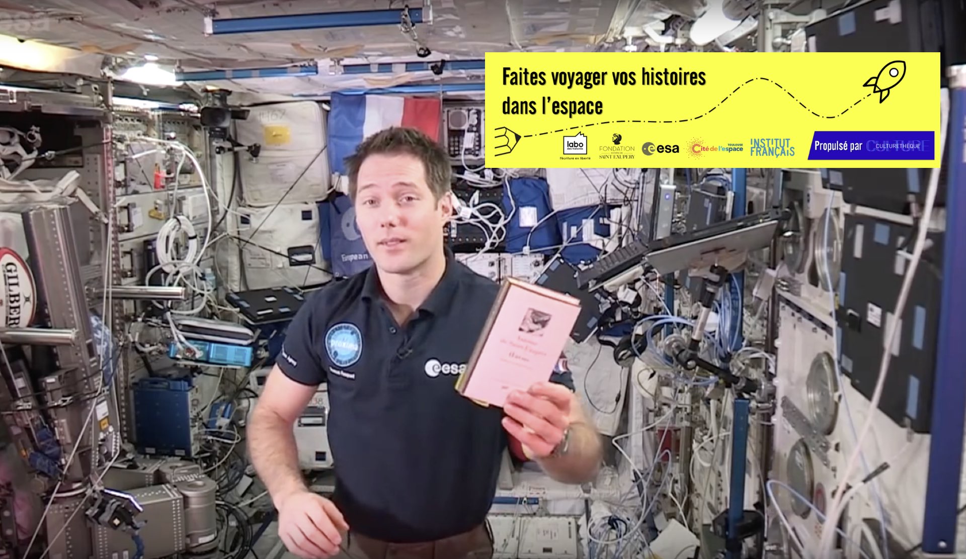Faites voyager vos histoires dans l&rsquo;espace avec Thomas Pesquet