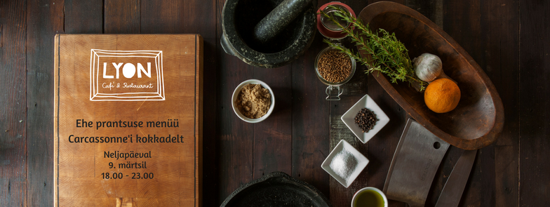 Journée spéciale gastronomie française le 9 mars au Café Lyon