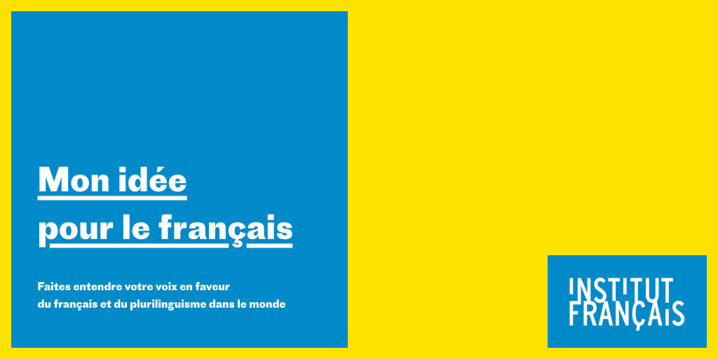 Mon idée pour le français : une consultation citoyenne en ligne autour du français