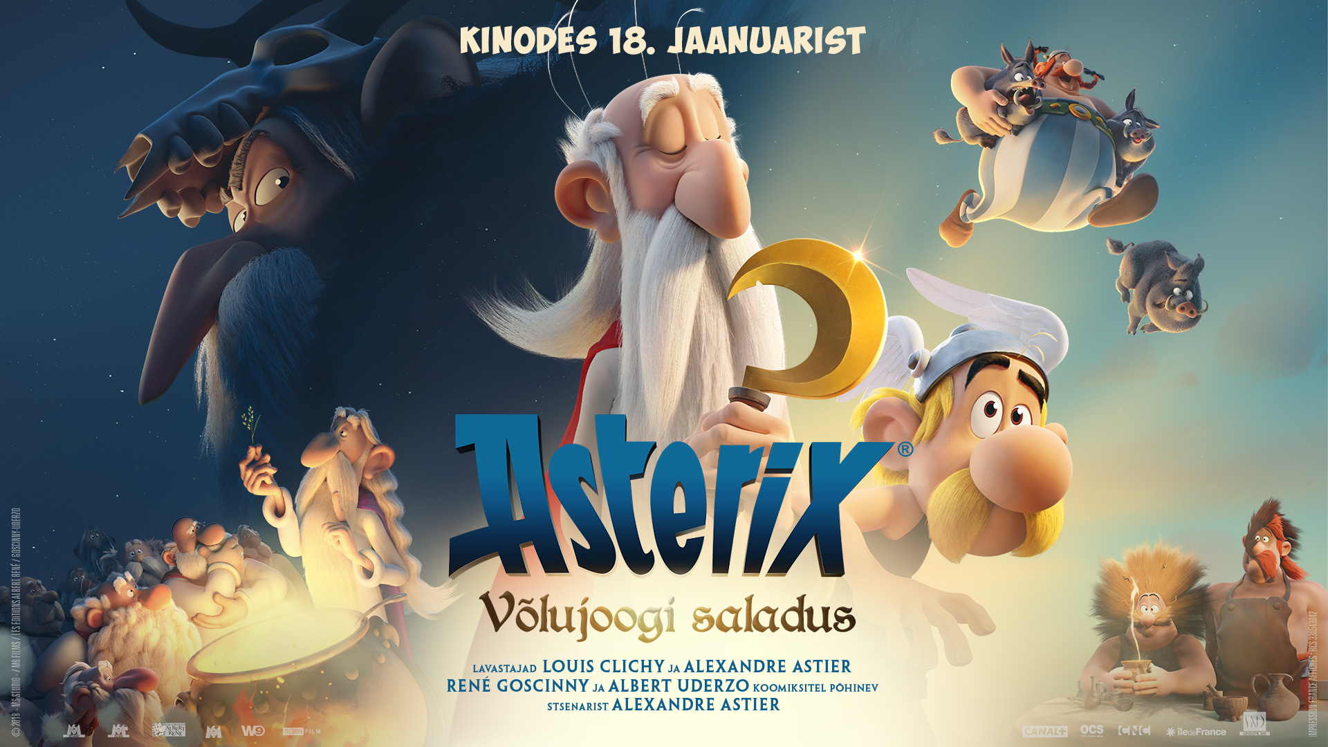 « Astérix : Le Secret de la potion magique » dans les cinémas estoniens à partir du 18 janvier