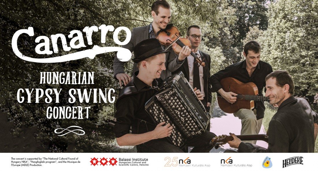 Concert de Gypsy Swing : Canarro (Hongrie)