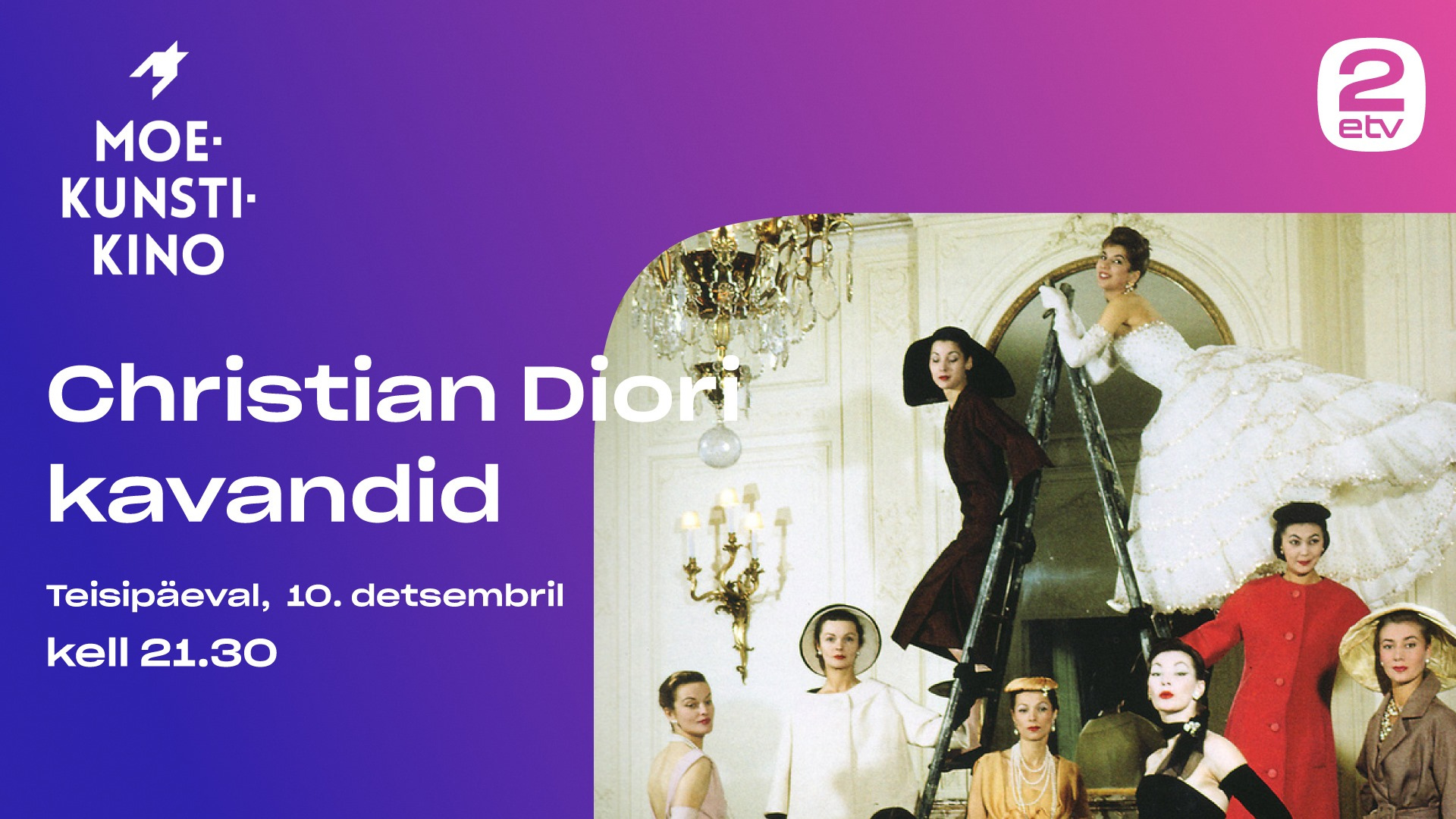 « Les dessins de Christian Dior » sur ETV2