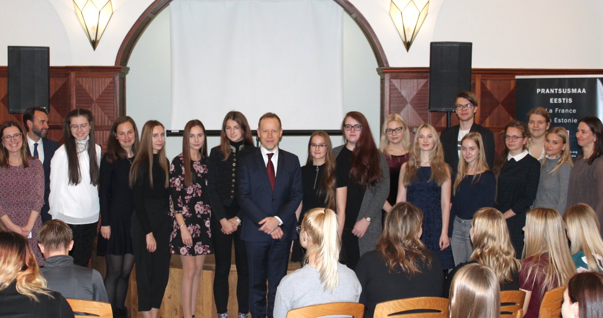 Une réception pour les élèves diplômés du DELF Scolaire 2019