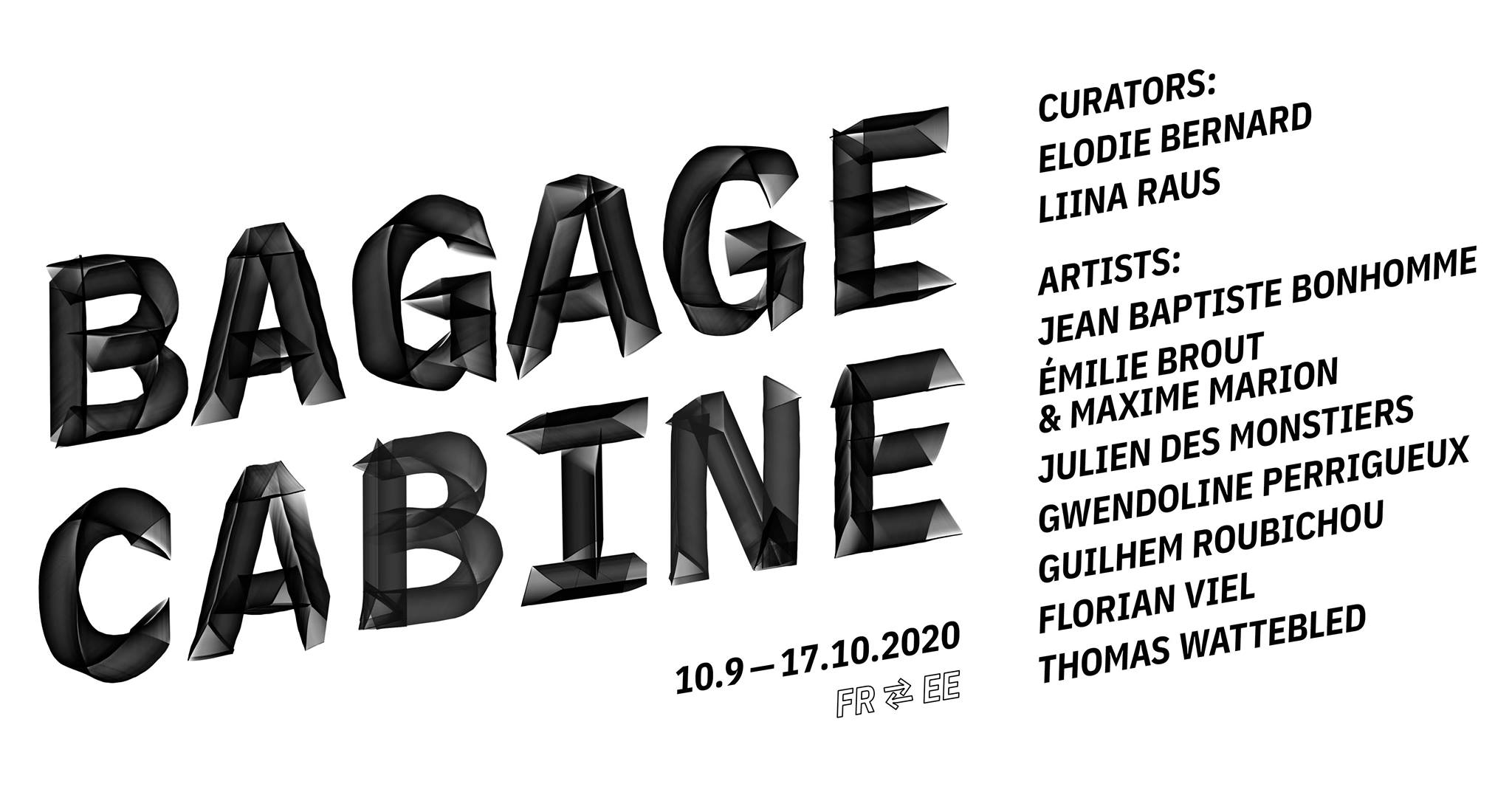 L&rsquo;exposition « Bagage cabine » des artistes français à Tartu