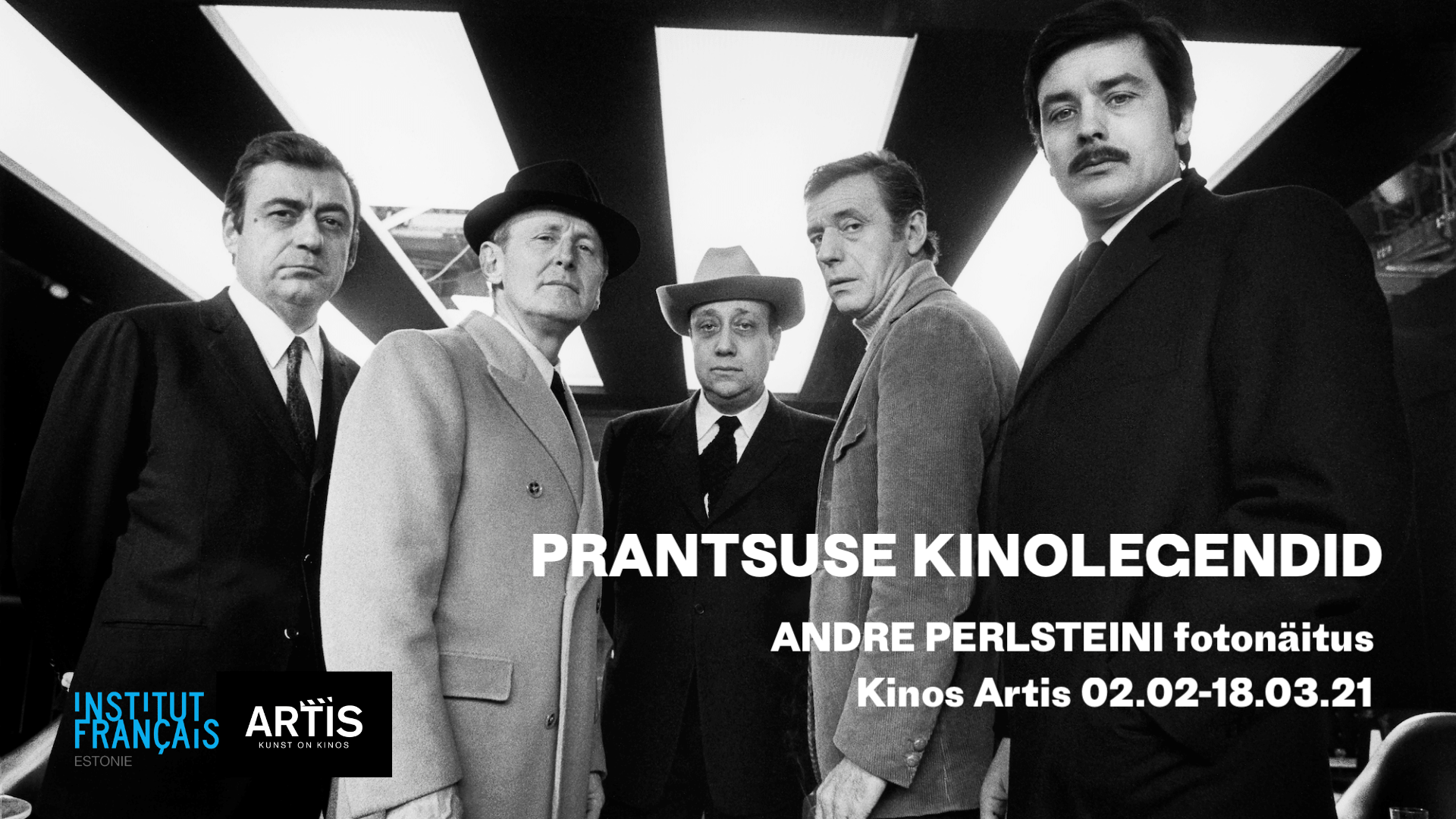 Prantsuse kinolegendid. André Perlsteini fotonäitus