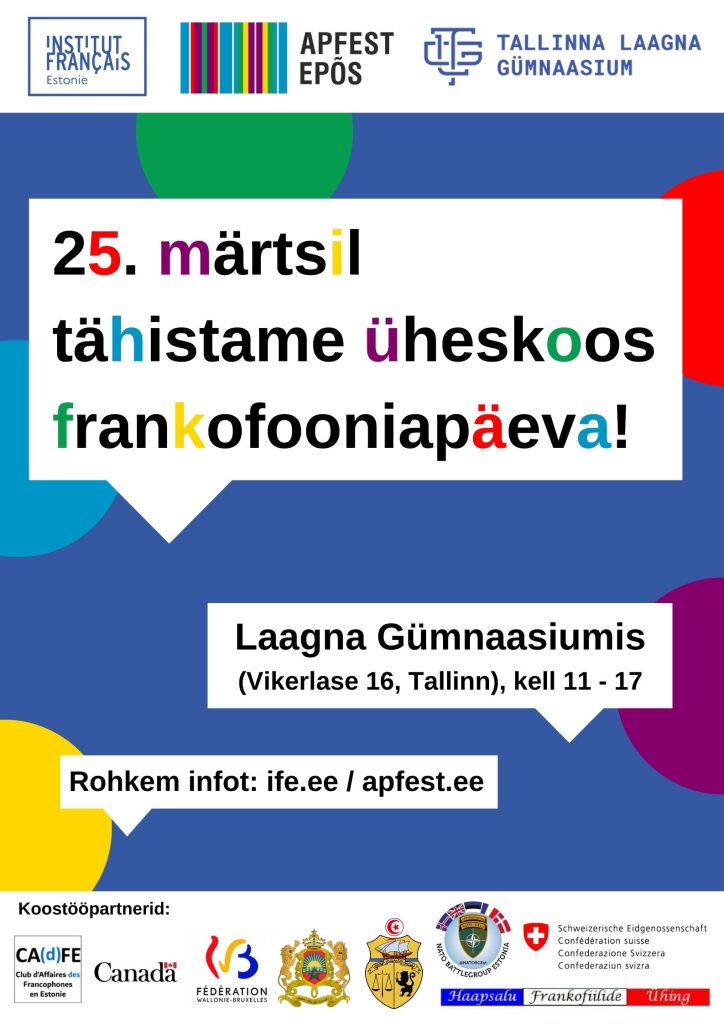 Frankofoonia perepäev 25. märtsil