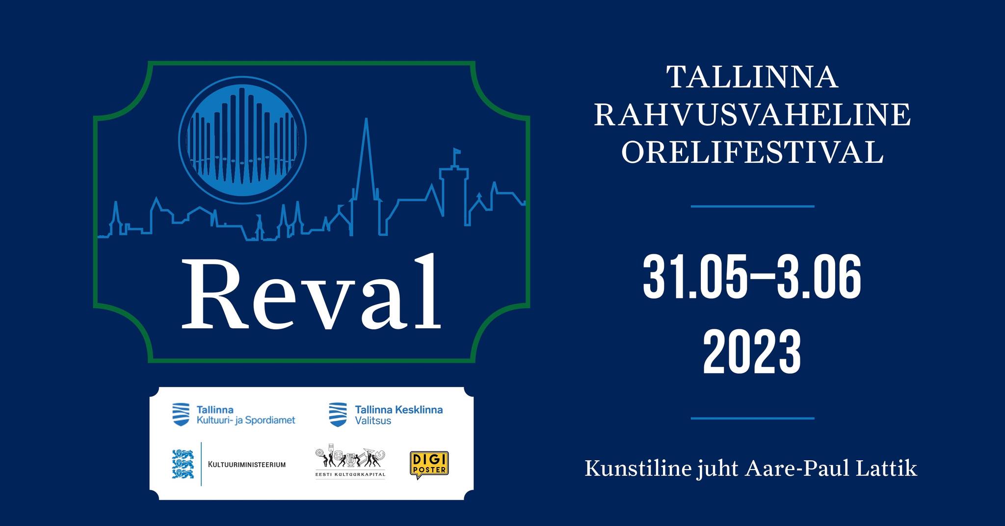 Frédéric Blanc (FR) esineb Tallinna rahvusvahelisel orelifestivalil Reval