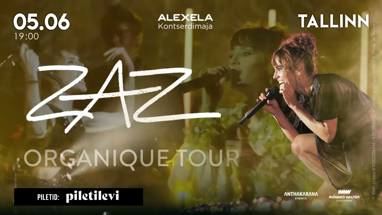 ZAZ en concert à Tallinn le 5 juin