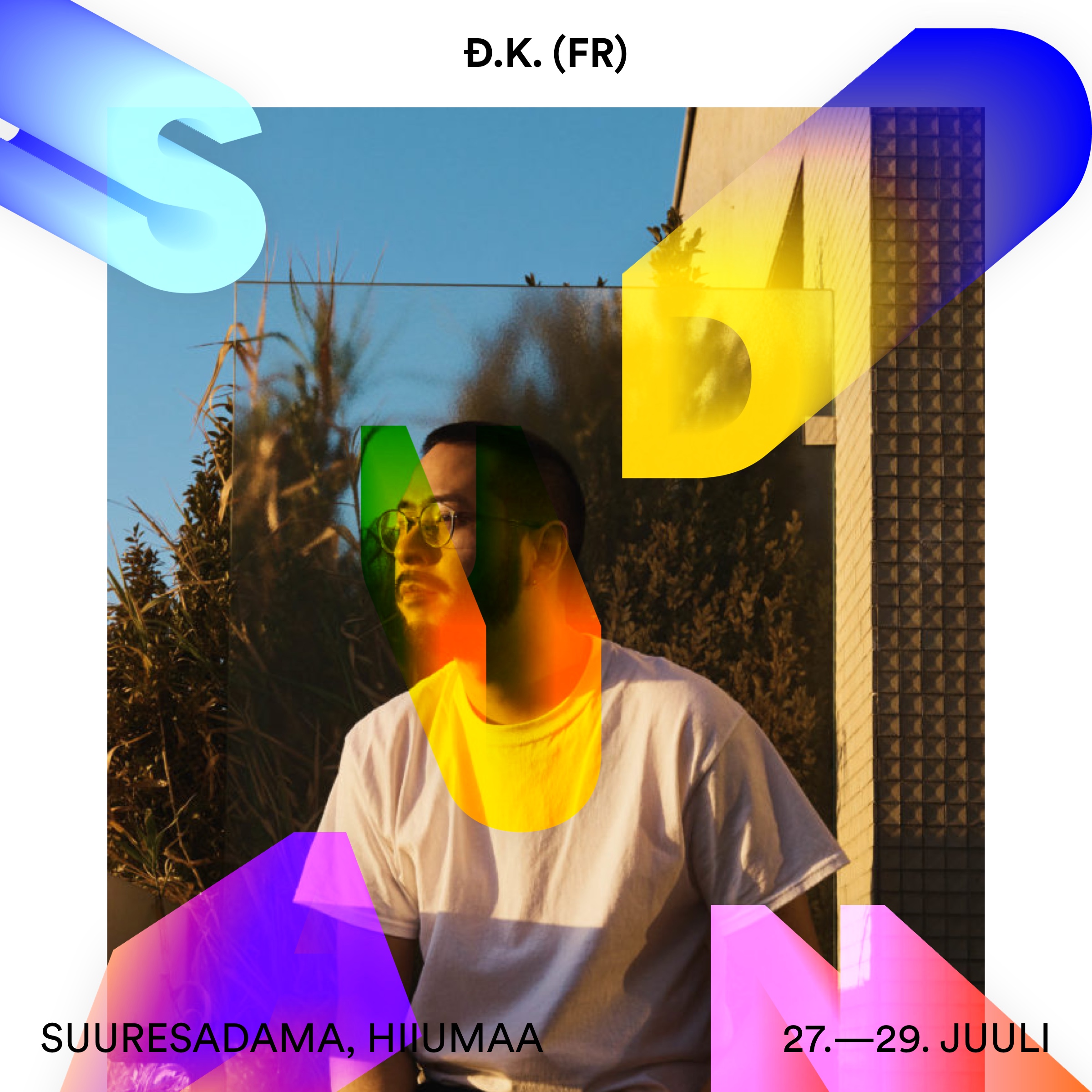 DJ D.K. (FR) au festival Saund, Hiiumaa