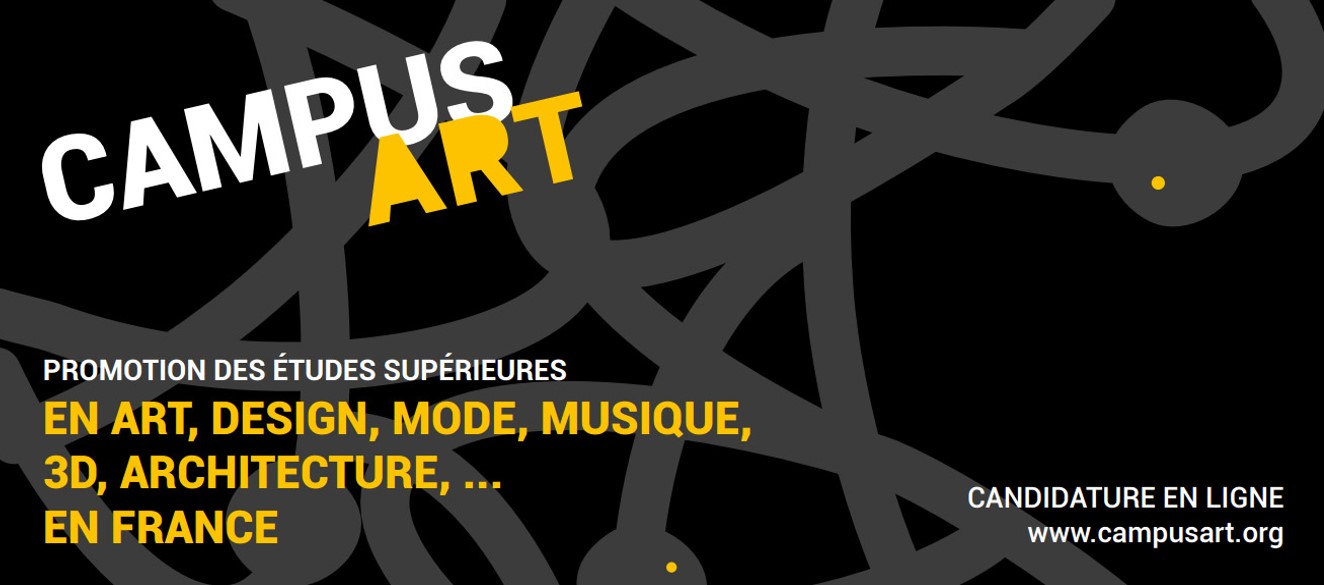 Ouverture des candidatures CampusArt : formations en art et architecture en France 2024
