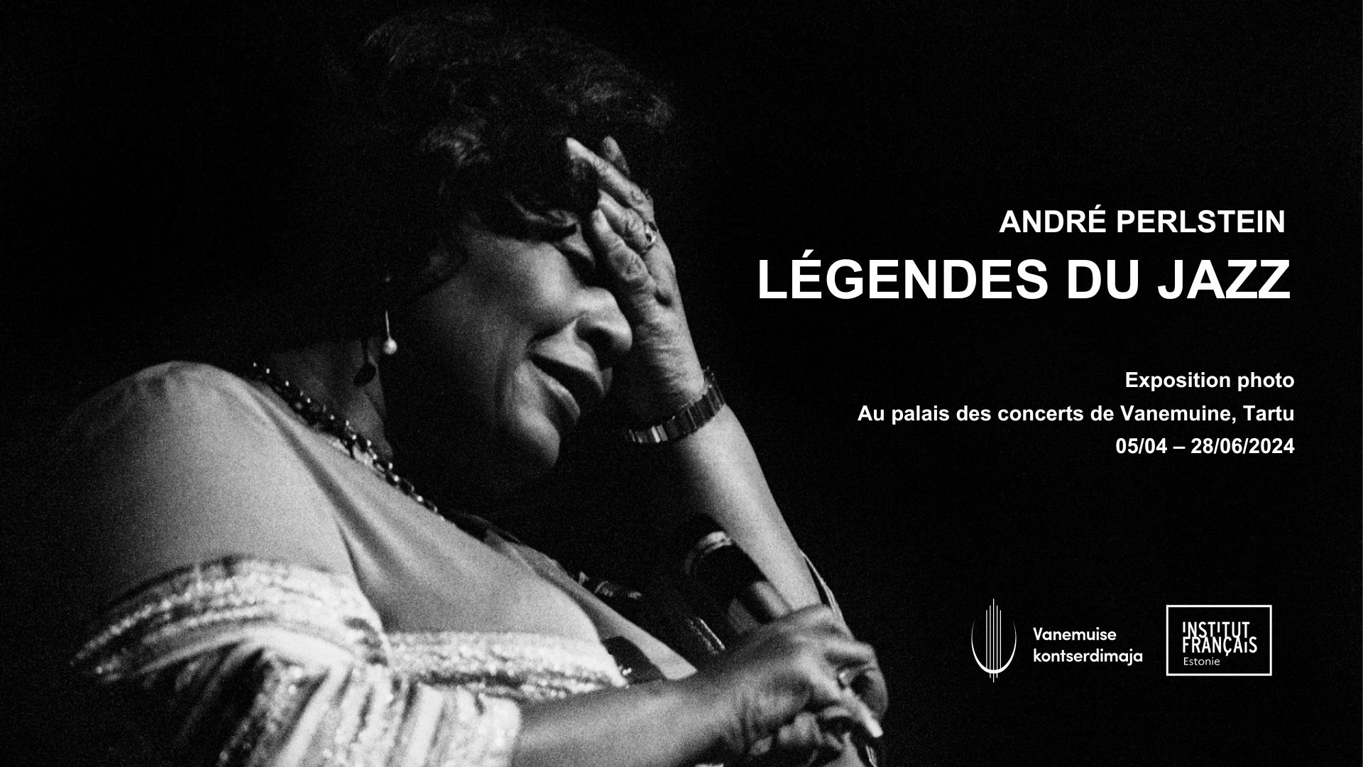 Légendes du jazz | Exposition photo d&rsquo;André Perlstein à Tartu