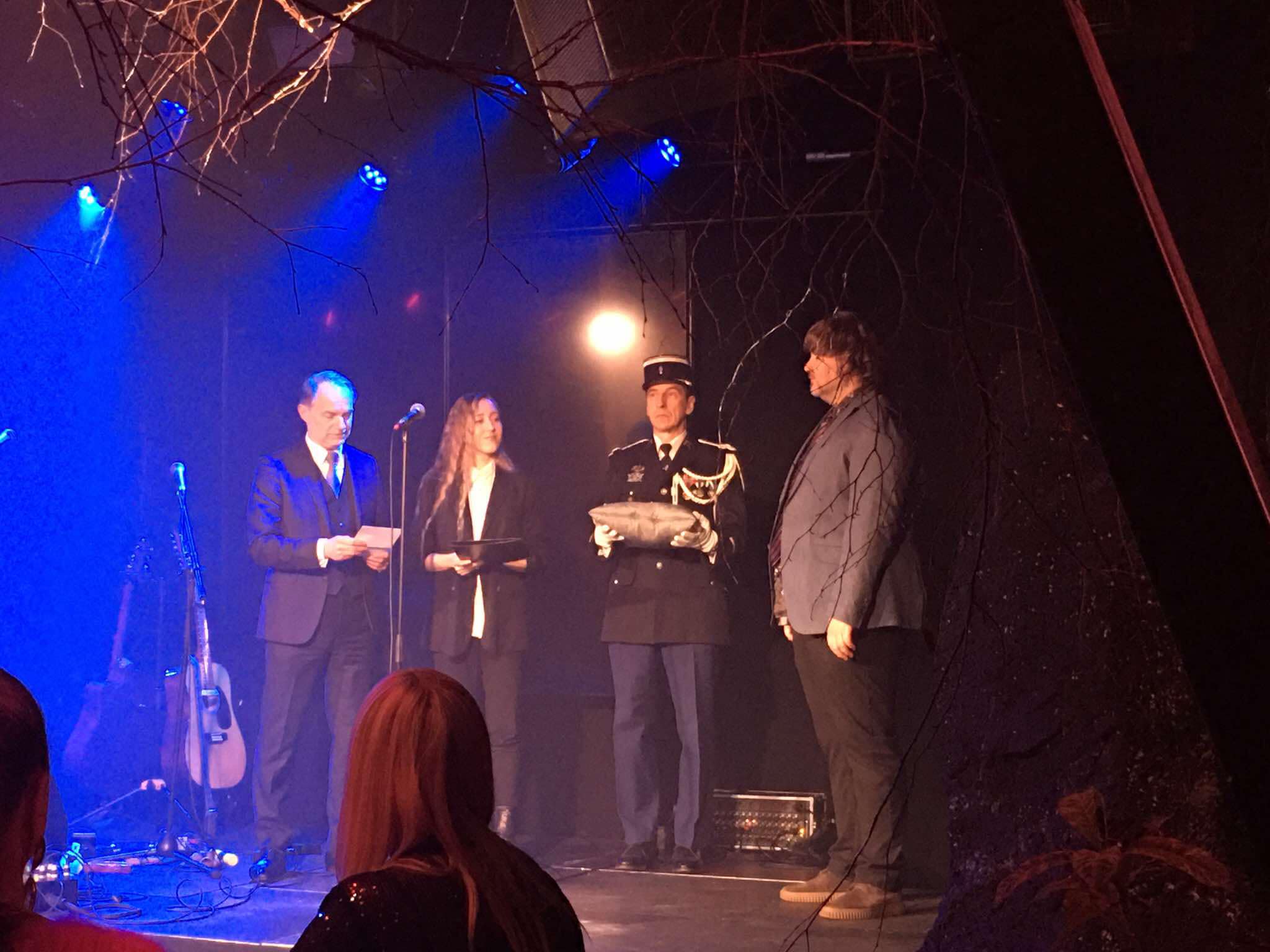 Remise des insignes de Chevalier de l’Ordre des Arts et Lettres à Tarmo Sikk