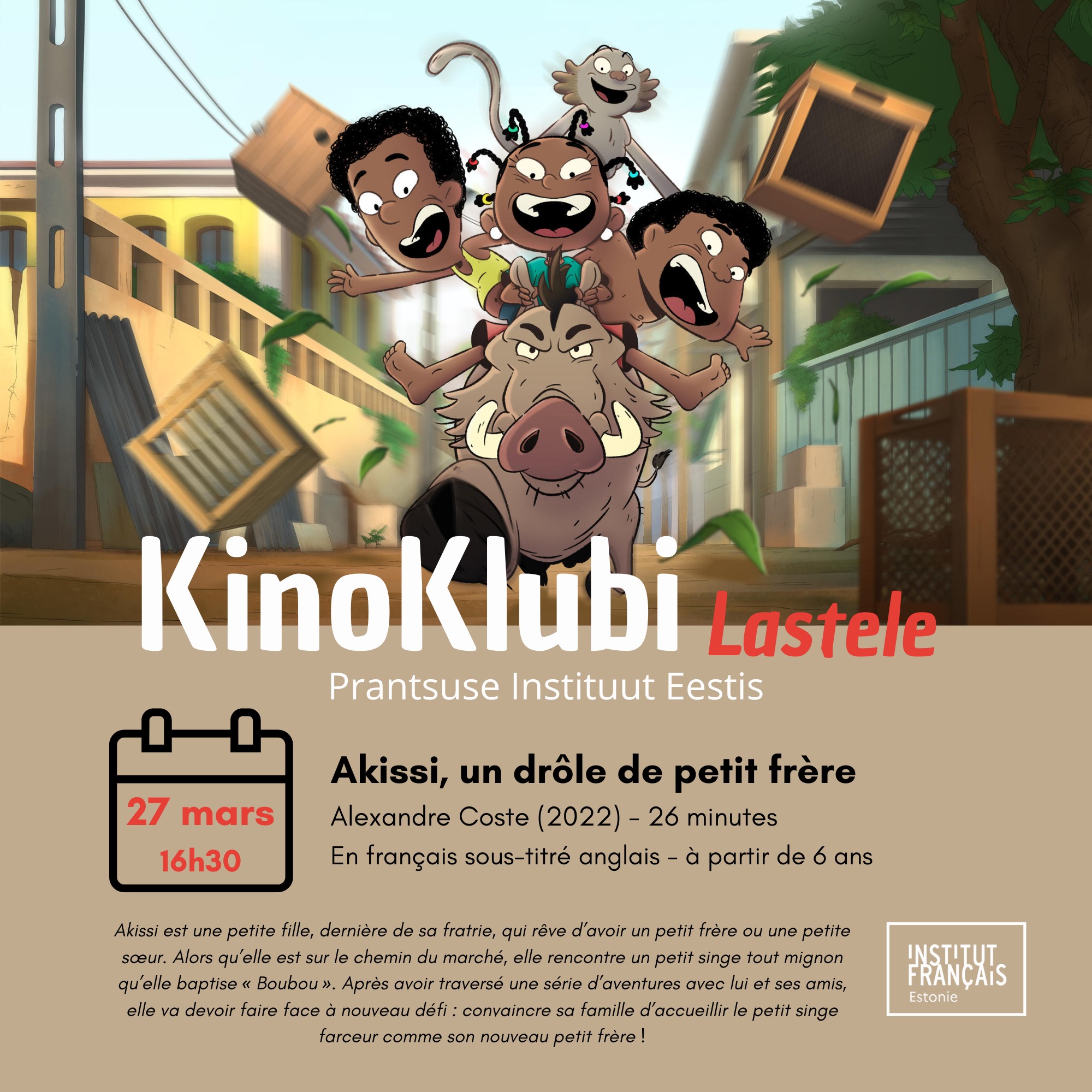 Cinéclub Jeunesse : Akissi, un drôle de petit frère ! 16h30