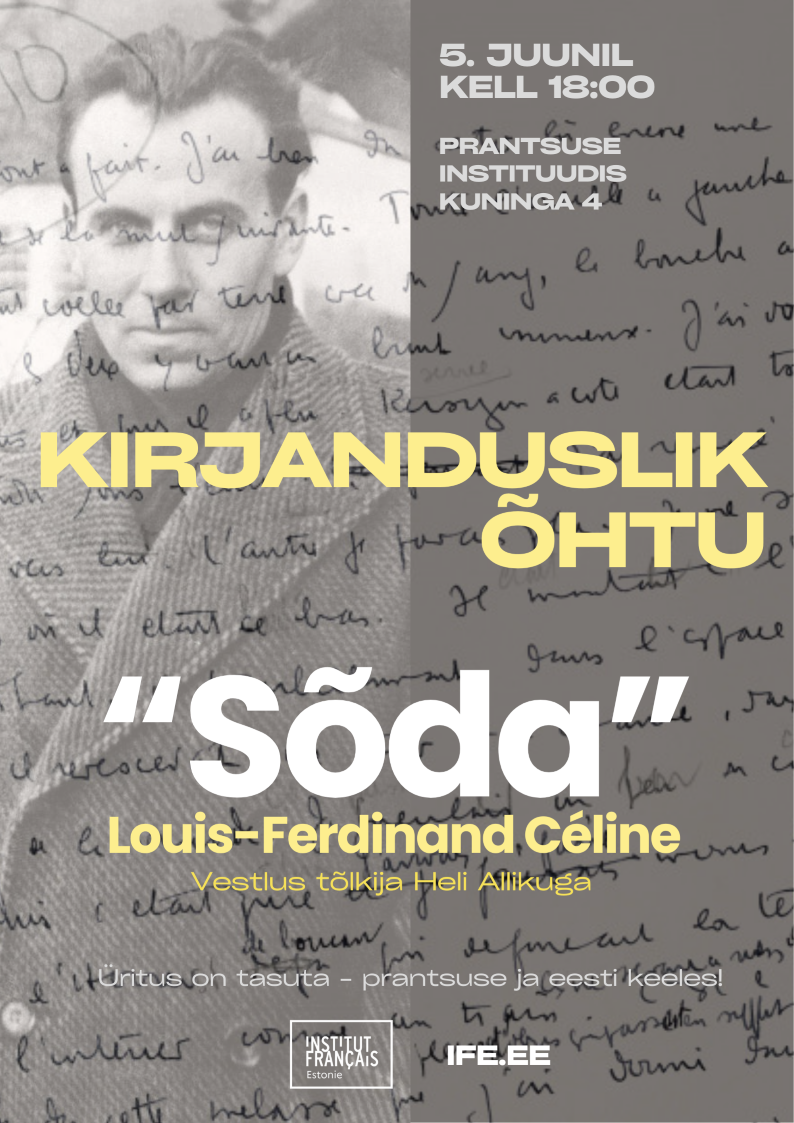 Soirée littéraire: Louis-Ferdinant Céline
