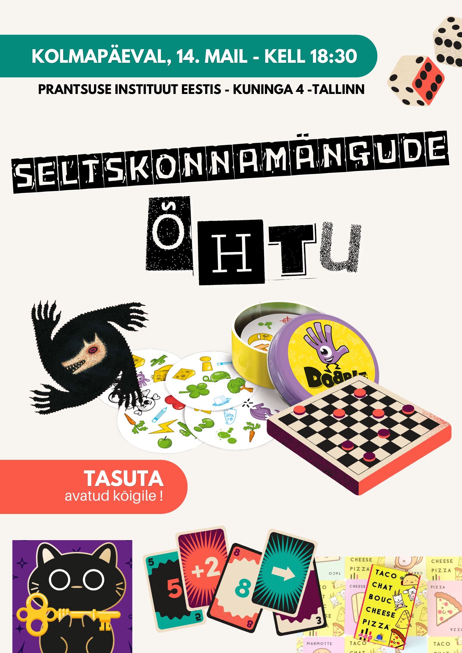 Soirée jeux à l&rsquo;IFE !