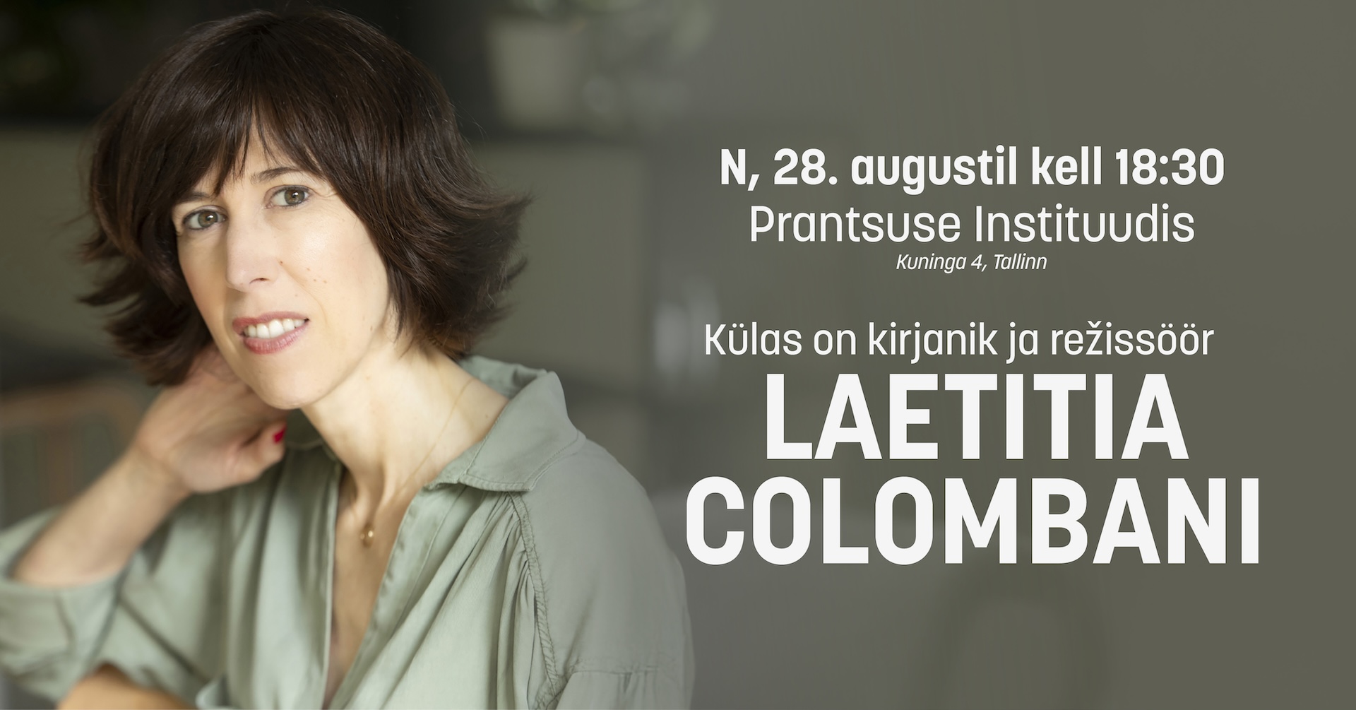 rencontre avec l’écrivaine et cinéaste Laetitia Colombani