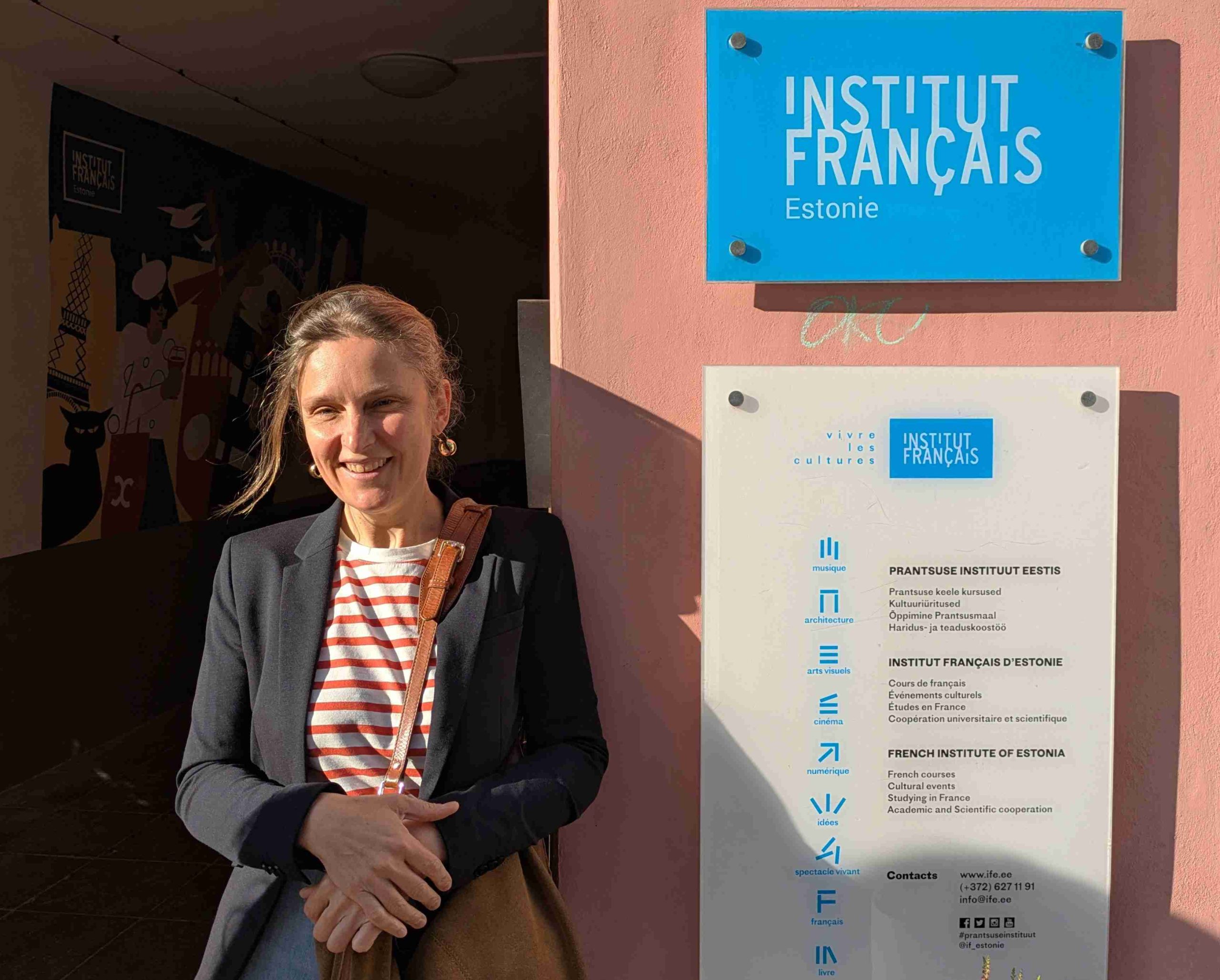Sophie Coumel, nouvelle directrice de l&rsquo;Institut français d&rsquo;Estonie