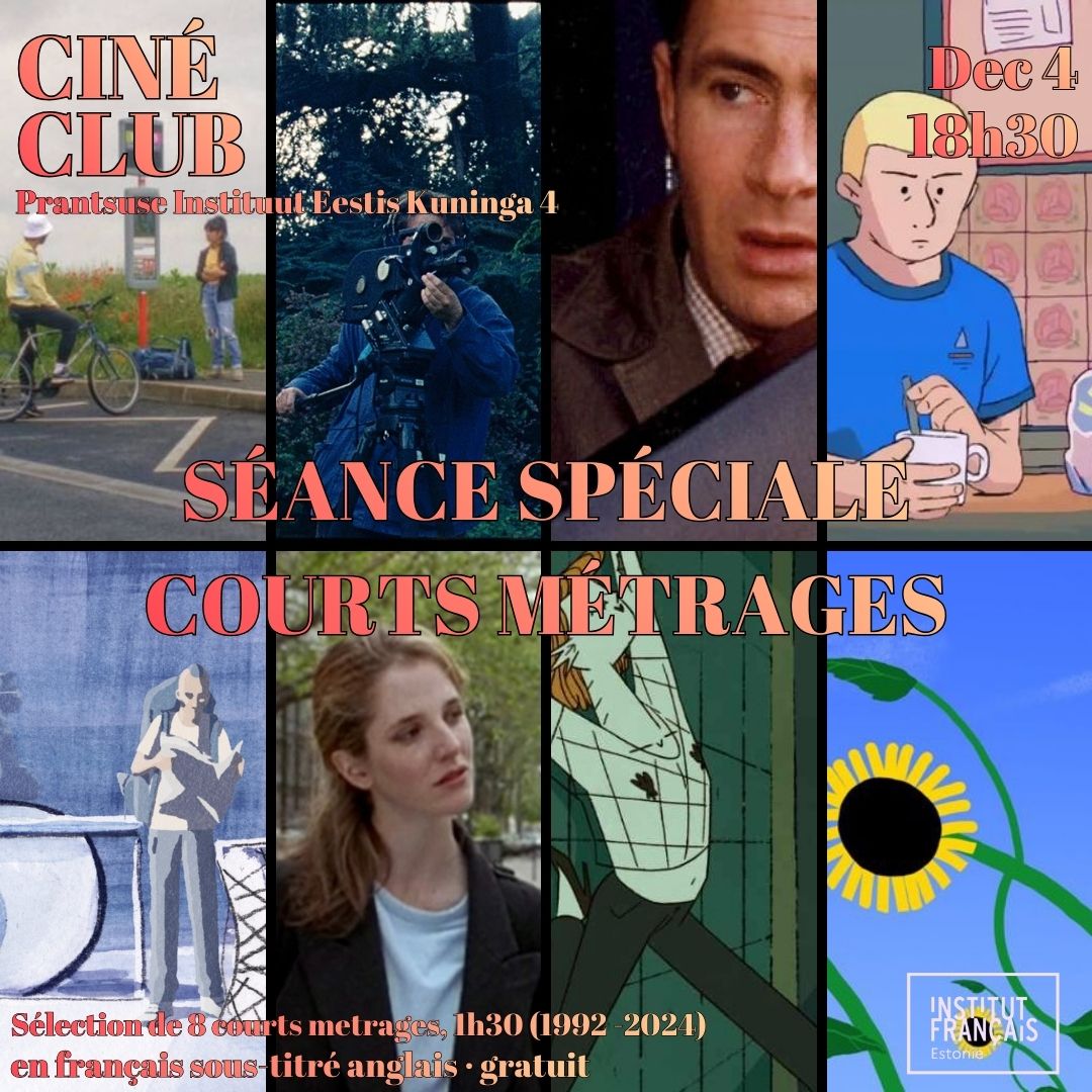 Ciné club de l’Institut : soirée court-métrages
