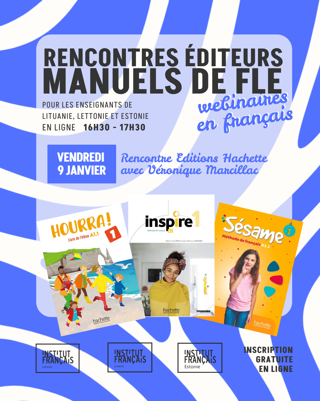 Webinaire Editeurs FLE : Rencontre avec Véronique Marcillac – Editions Hachette
